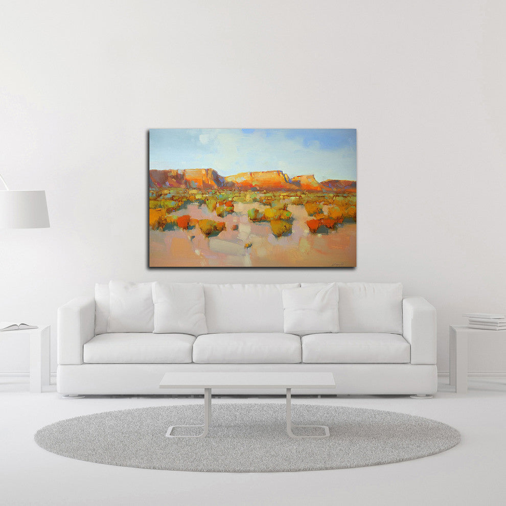 Canyon View by Vahe Yeremyan, Print on Canvas, 24"x16"