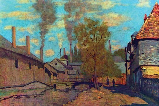 The Stream of Robec - Canvas Poster 20" x 30"