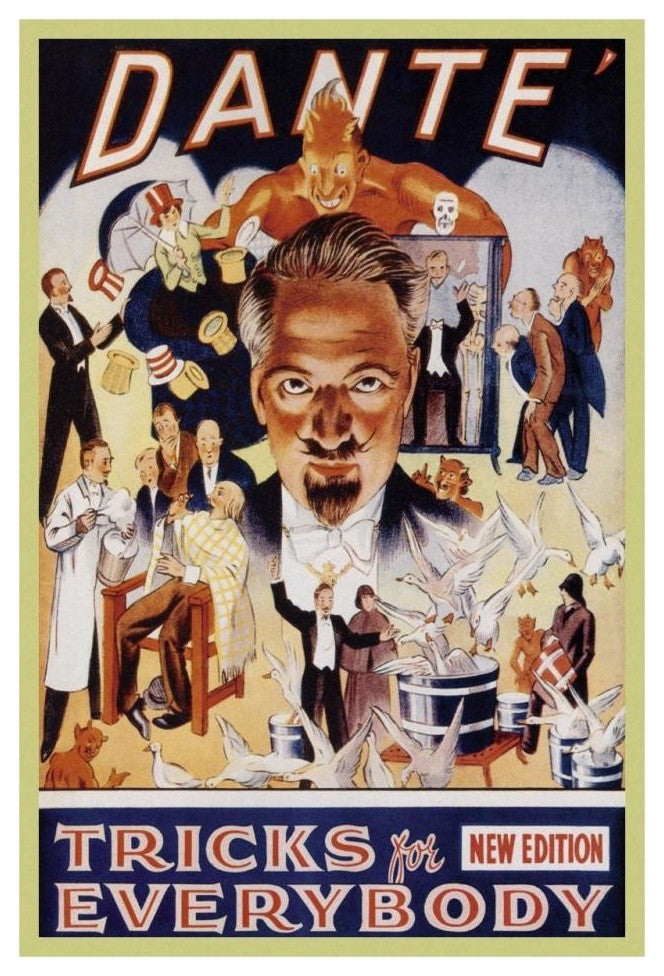 "Magicians: Dante: Tricks for Everybody" Digital Paper Print, 22"x32"