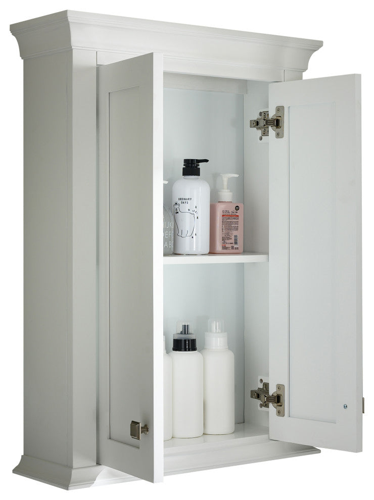 WLF2224 Toilet Topper Cabinet, White