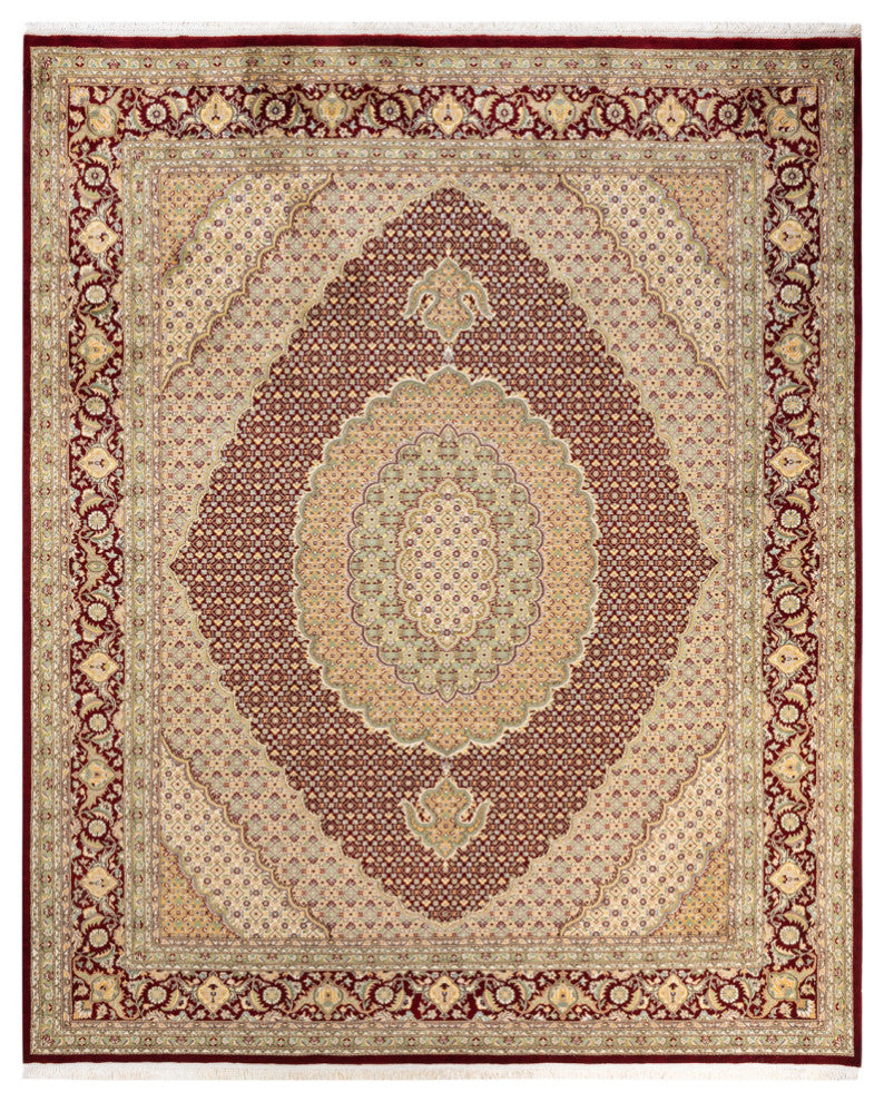 Mogul, One-of-a-Kind Hand-Knotted Area Rug Red, 8'0"x9'10"
