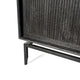 Camilo 3 Drawer Wood Accent Cabinet, Black