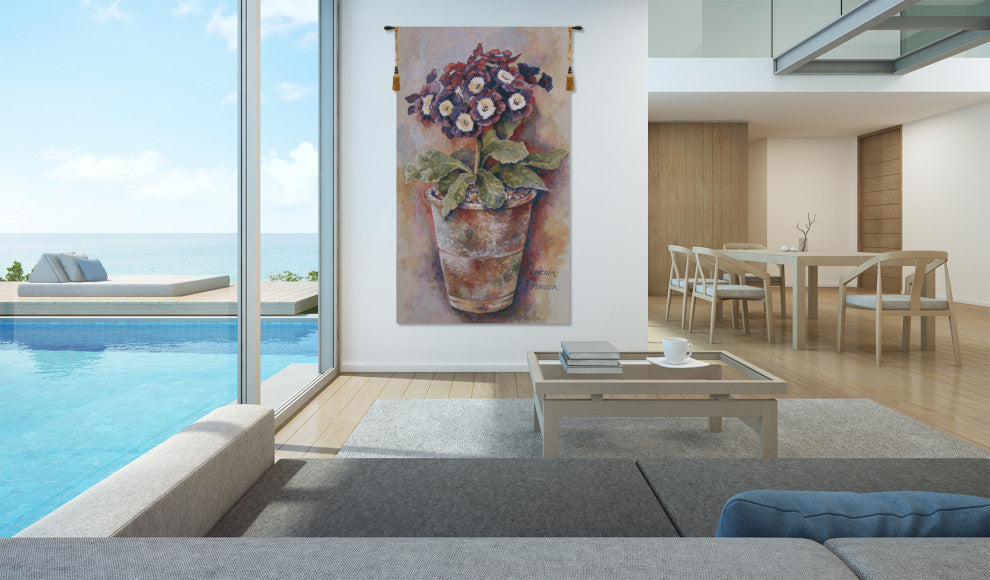 Primula Belgian Wall Tapestry