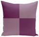Holiday Brights Collection Geometric Pillow, Sugarplum, 16"x16"