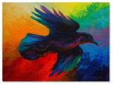 Marion Rose 'Crow 4' Canvas Art, 24 x 18