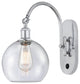 Innovations 518-1W-PC-G124-8 1 Light 8" Sconce, Polished Chrome