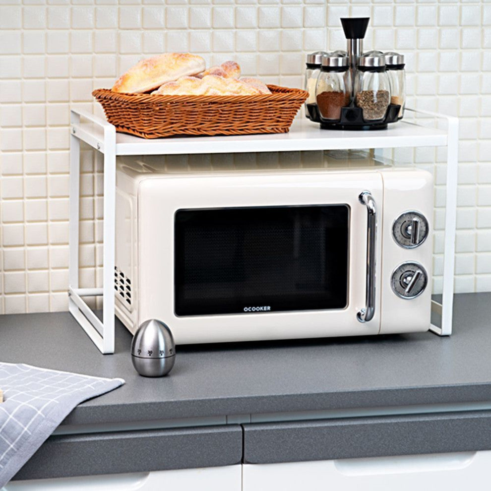 POW Furniture Kitchen Organizer Shelf and Riser, Steel Frame