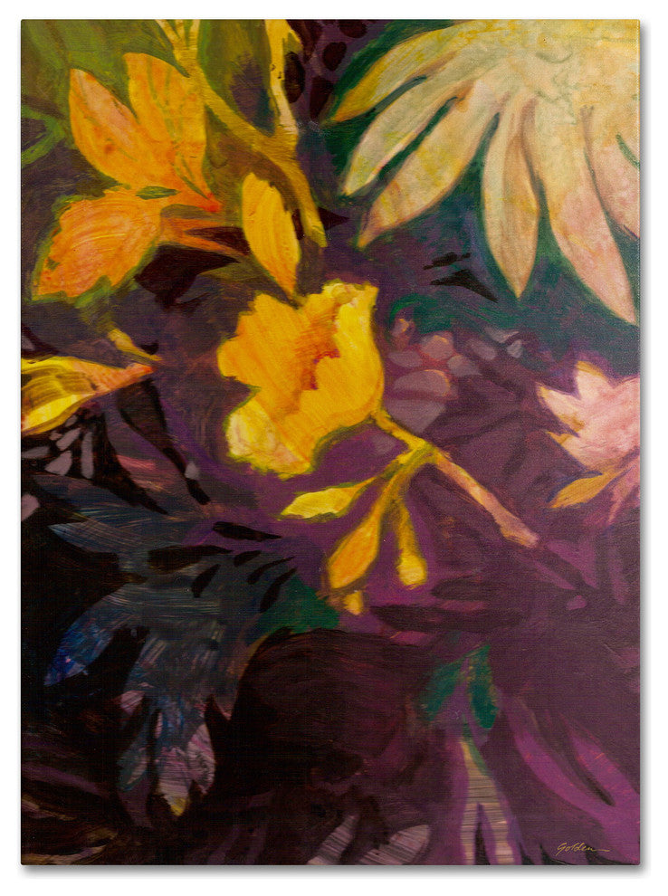 ''Tropical Evening'' Canvas Art by Sheila Golden