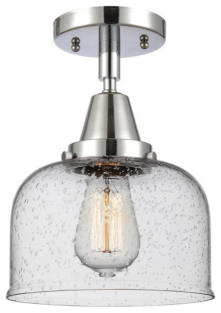 INNOVATIONS LIGHTING 447-1C-PC-G74-LED Large Bell Flush Mount