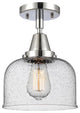 INNOVATIONS LIGHTING 447-1C-PC-G74-LED Large Bell Flush Mount