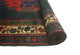 Fine Vintage Distressed Toobah Charcoal/Burgundy Rug, 5'4x8'9