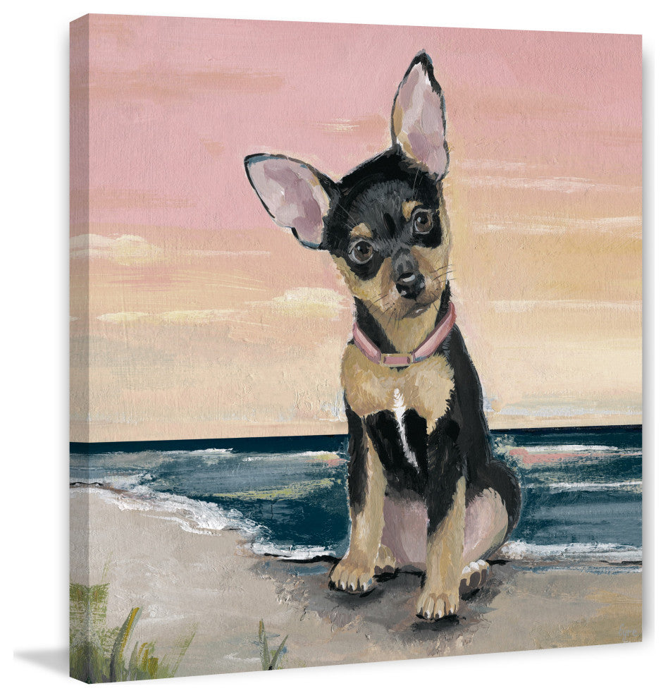"Booker Is Amazed" Painting Print on Wrapped Canvas, 18x18