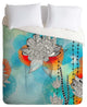 Deny Designs Iveta Abolina Coral Duvet Cover - Lightweight