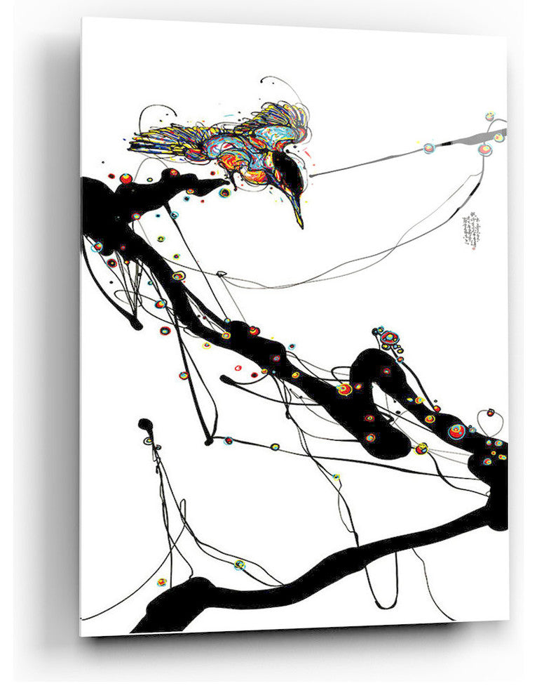 Epic Graffiti Inked Bird Series 1 Acrylic Wall Art, 20" x 14"