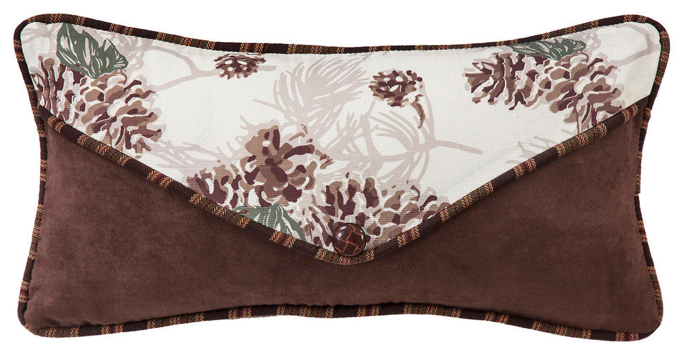 Pinecone Envelope Pillow, 12"x22"