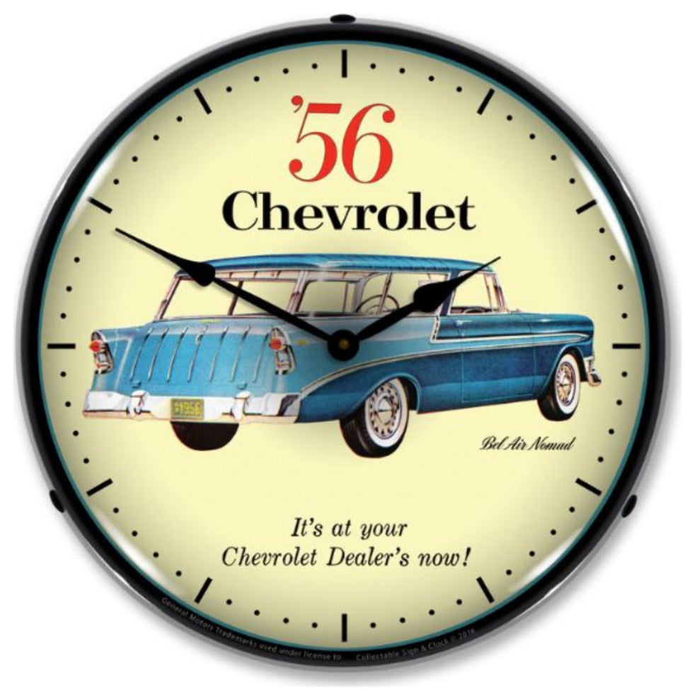 GM1612684 1956 Chevrolet Nomad Clock