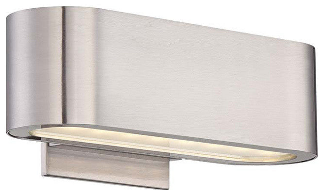 Modern Forms Nia LED Wall Sconce, Brushed Nickel