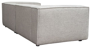 Vice 2PC Modular Sofa in Barley Fabric