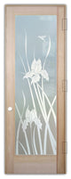 Interior Prehung Door or Interior Slab Door - Iris Hummingbird - Douglas Fir...