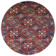 Ahgly Company Indoor Round Mid-Century Modern Area Rugs, 7' Round