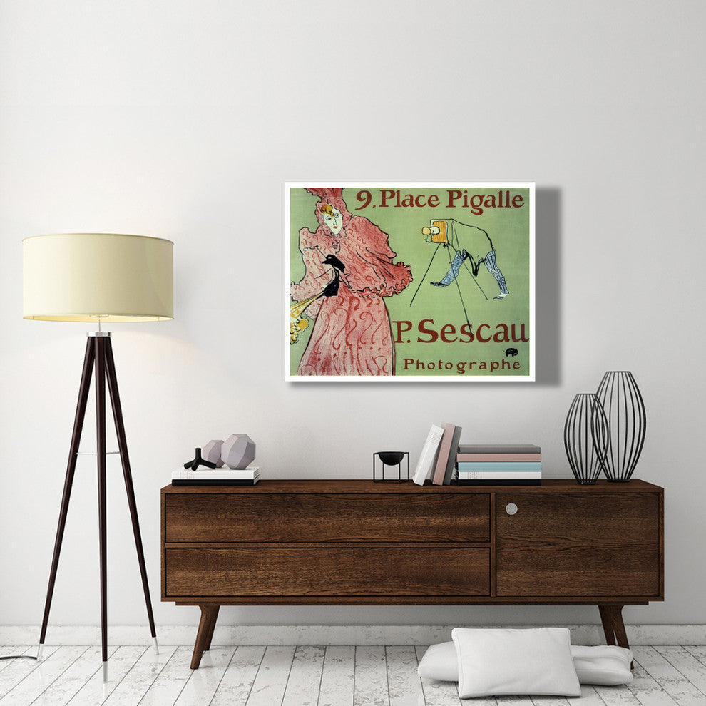 "Caudieux" Digital Paper Print by Henri Toulouse-Lautrec, 46"x34"