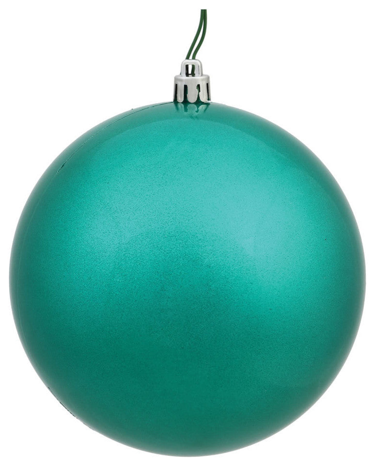 Vickerman 4" Sea Foam Candy Ball Ornament, 6 per Bag