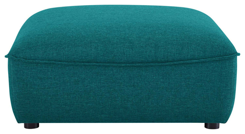 Comprise Sectional Sofa Ottoman-Teal