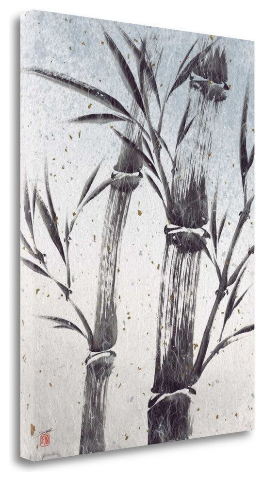 "Cool Bamboo II" By Katsumi Sugita, Giclee Print on Gallery Wrap Canvas