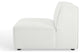 Modular Sofa, White, Fabric, Modern, Living Lounge Cafe Hotel Lobby Hospitality