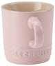 Le Creuset Stoneware Espresso Mug, 100 ml, Chiffon Pink
