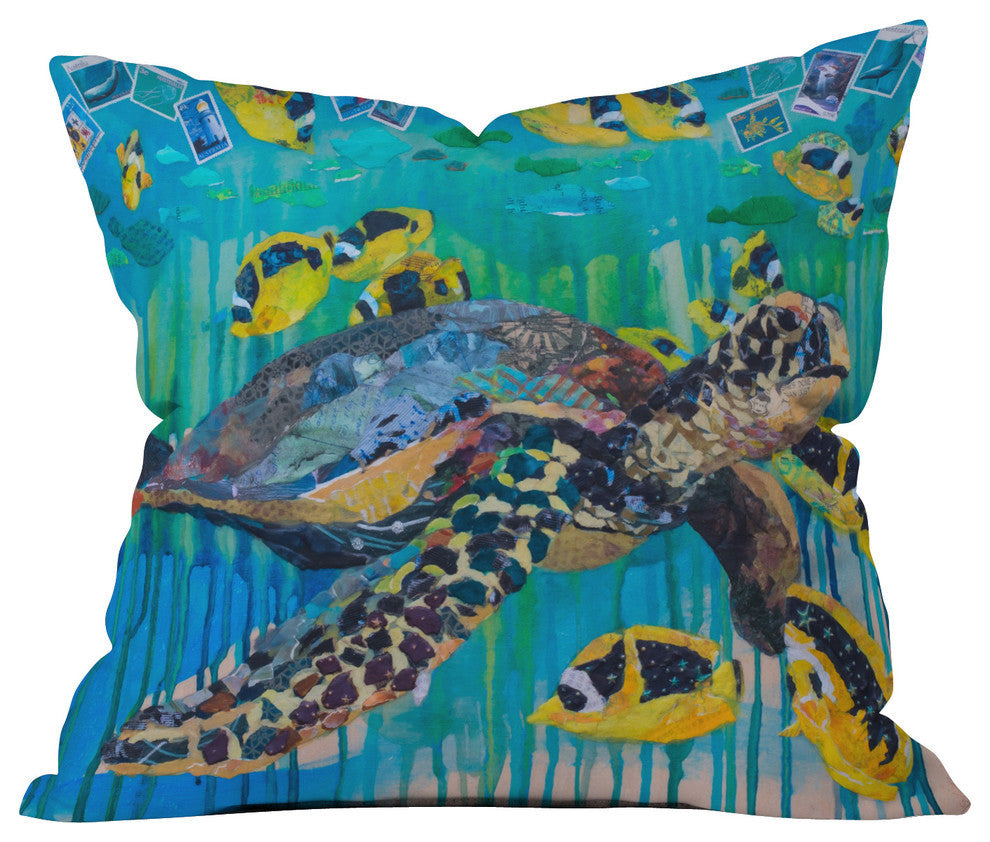 Elizabeth St Hilaire Nelson Lucys Luck Outdoor Throw Pillow