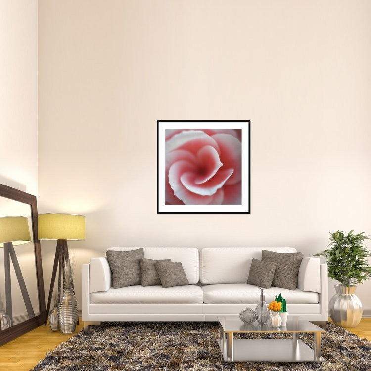 "Begonia" Framed Digital Print by Lotte Gronkjaer, 44x44"