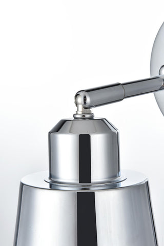 Elegant Lighting LD2354 Halycon 11" Tall Bathroom Sconce - Chrome