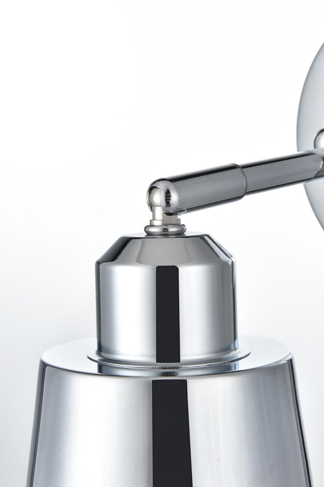 Elegant Lighting LD2354 Halycon 11" Tall Bathroom Sconce - Chrome