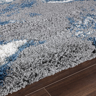 Noori Rug Shag Blake Blue/Grey Rug
