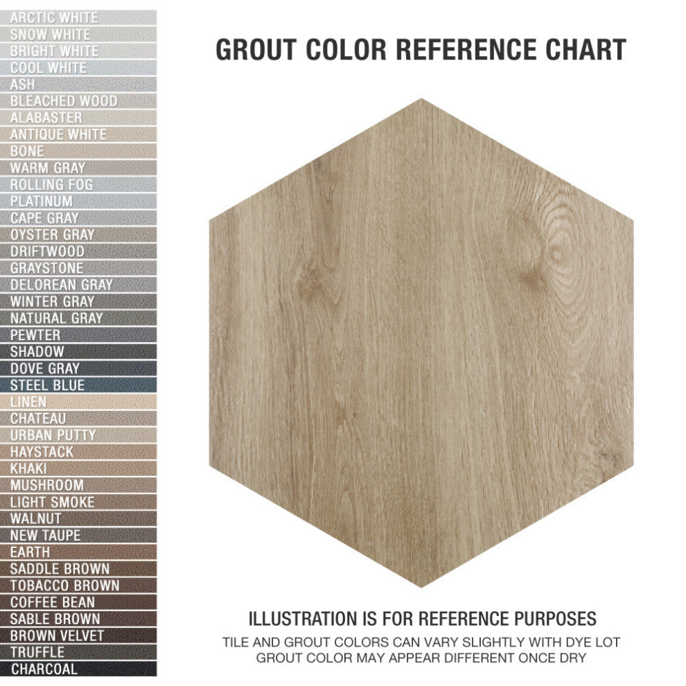 Natura Hex Camel Porcelain Floor and Wall Tile