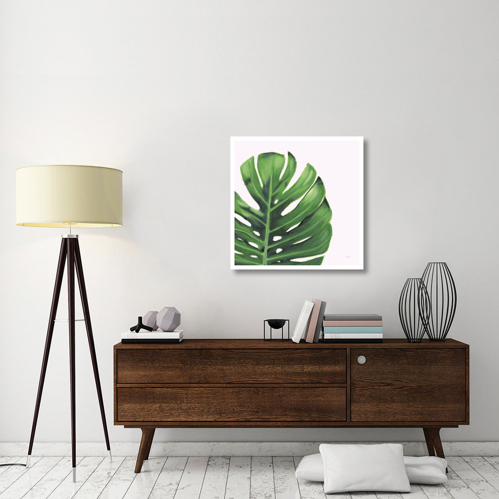 "Statement Palms IV" Digital Paper Print by Wellington Studio, 32"x32"