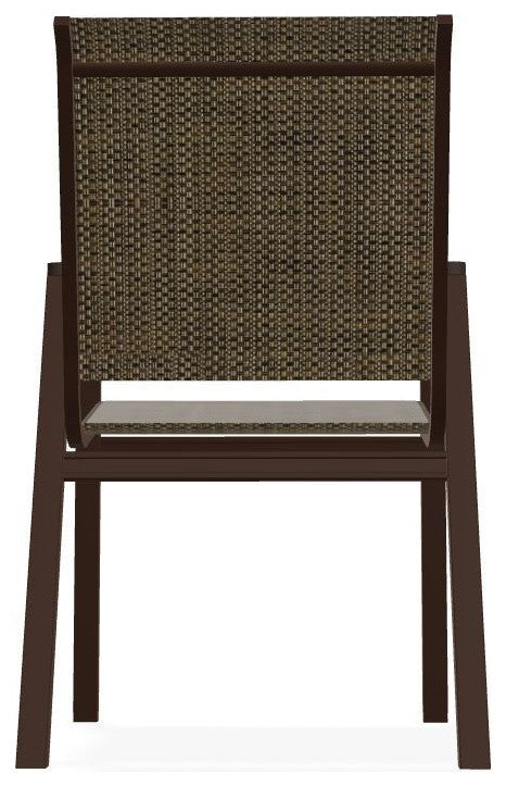 Bazza Sling Stackable Outdoor Dining Chair, Beacon/Kona
