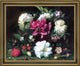 Joseph Decker Floral Still Life Framed Premium Canvas Print, 20"x25"