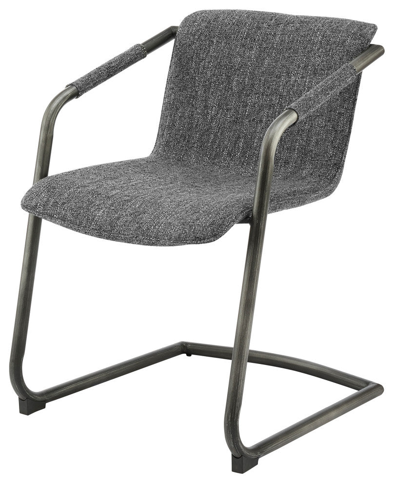 Indy Dining Side Chair, Set of 2, Blazer Dark Gray