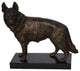 Service Dog standing -  Size: 12"L x 5"W x 12"H.