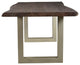 TAJ Dining Table, Brown