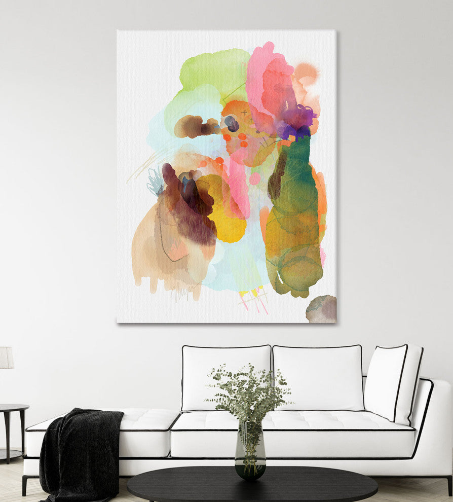Aerial Sunset - 72 x 54 by Niya Christine