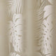 Madison Park Leilani Botanical Burnout Palm Leaf Sheer Window Panel, Natural, 50