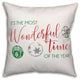 It's the Most Wonderful Time of the Year 16x16 Spun Poly Pillow