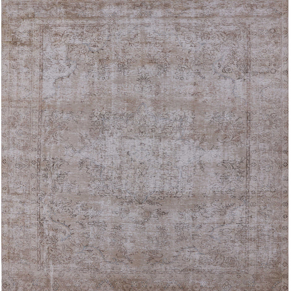 Ahgly Company Indoor Square Mid-Century Modern Area Rugs, 5' Square