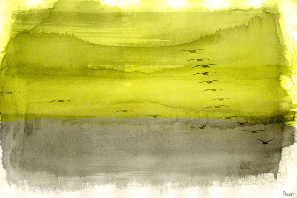 "Flock" Fine Art Canvas Print, 60"x40"