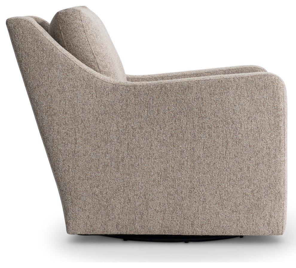 Bernhardt Ventura Fabric Swivel Chair