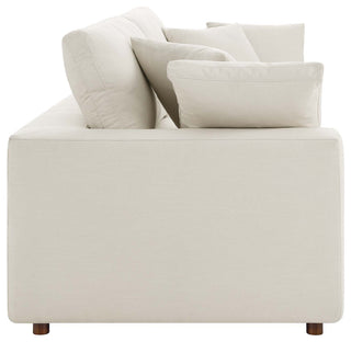 Commix Down Filled Overstuffed Sofa - Light Beige