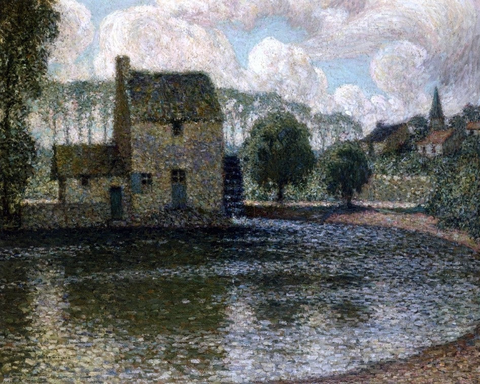 Henri Le Sidaner The Grey Mill Montreuil-Bellay Wall Decal